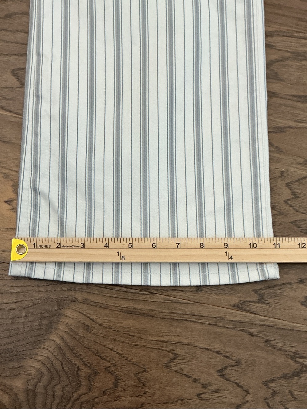 Frame Le Slim Palazzo 27 HighRise white/blue stripe  Wide Leg Jeans - Picture 9 of 11
